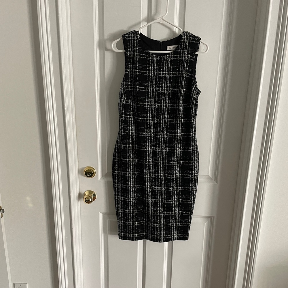 Sleeveless Calvin Klein Sheath Dress